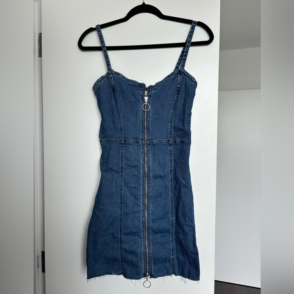 Denim Mini Dress 💙